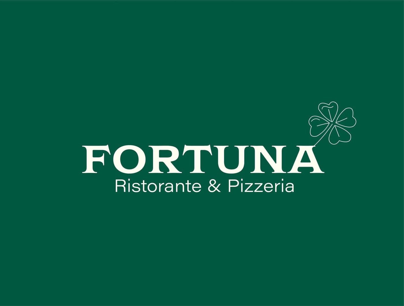 Fortuna Ristorante & Pizzeria logo on green