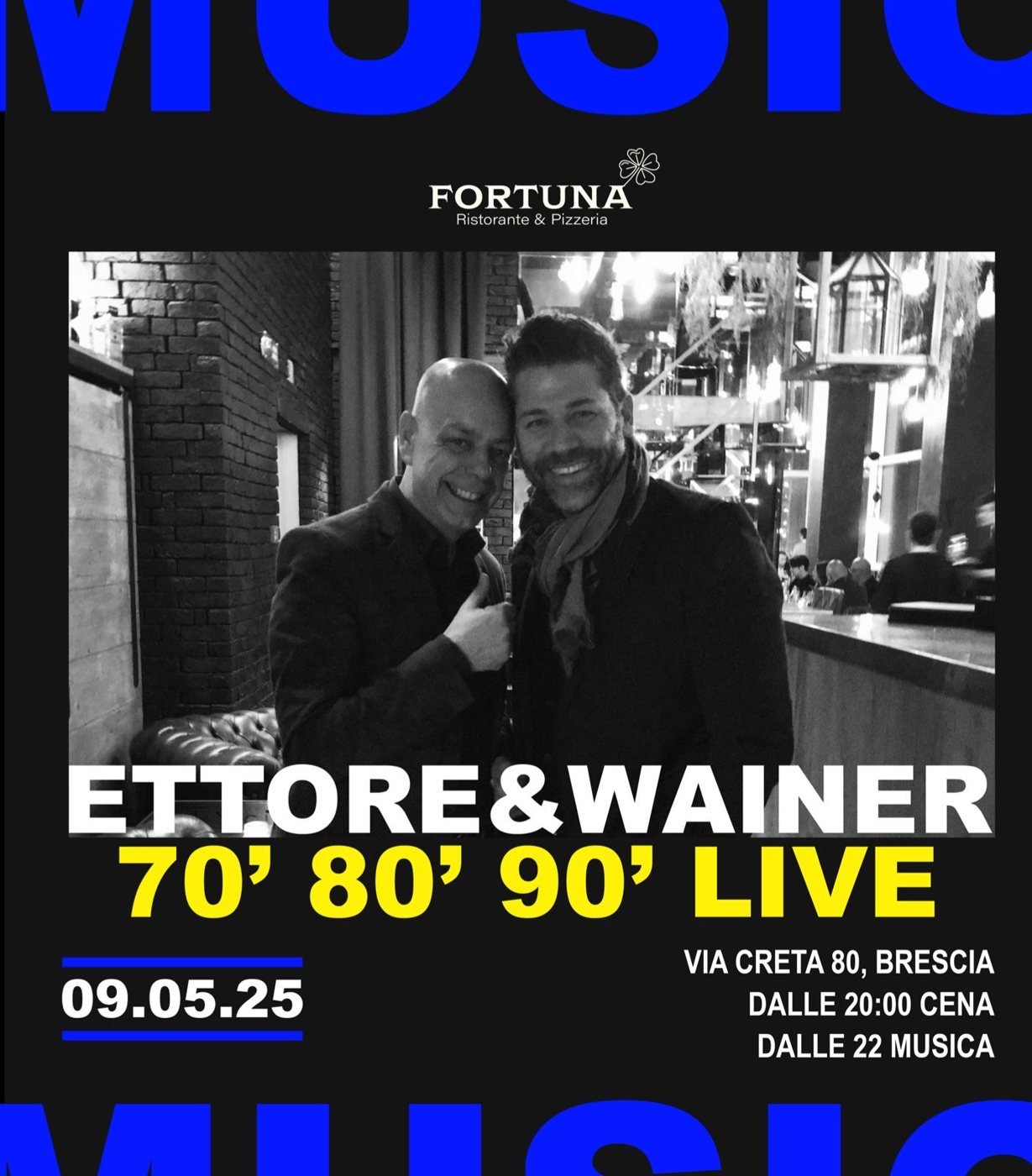 Poster: Ettore & Wainer live