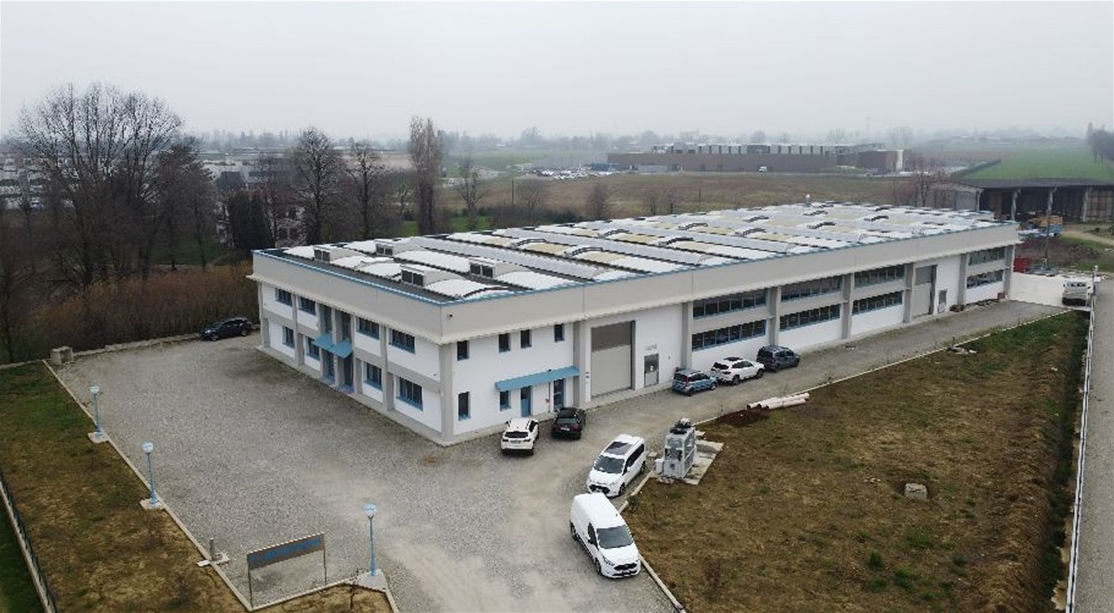 Bonicomm headquarters, original drone photo