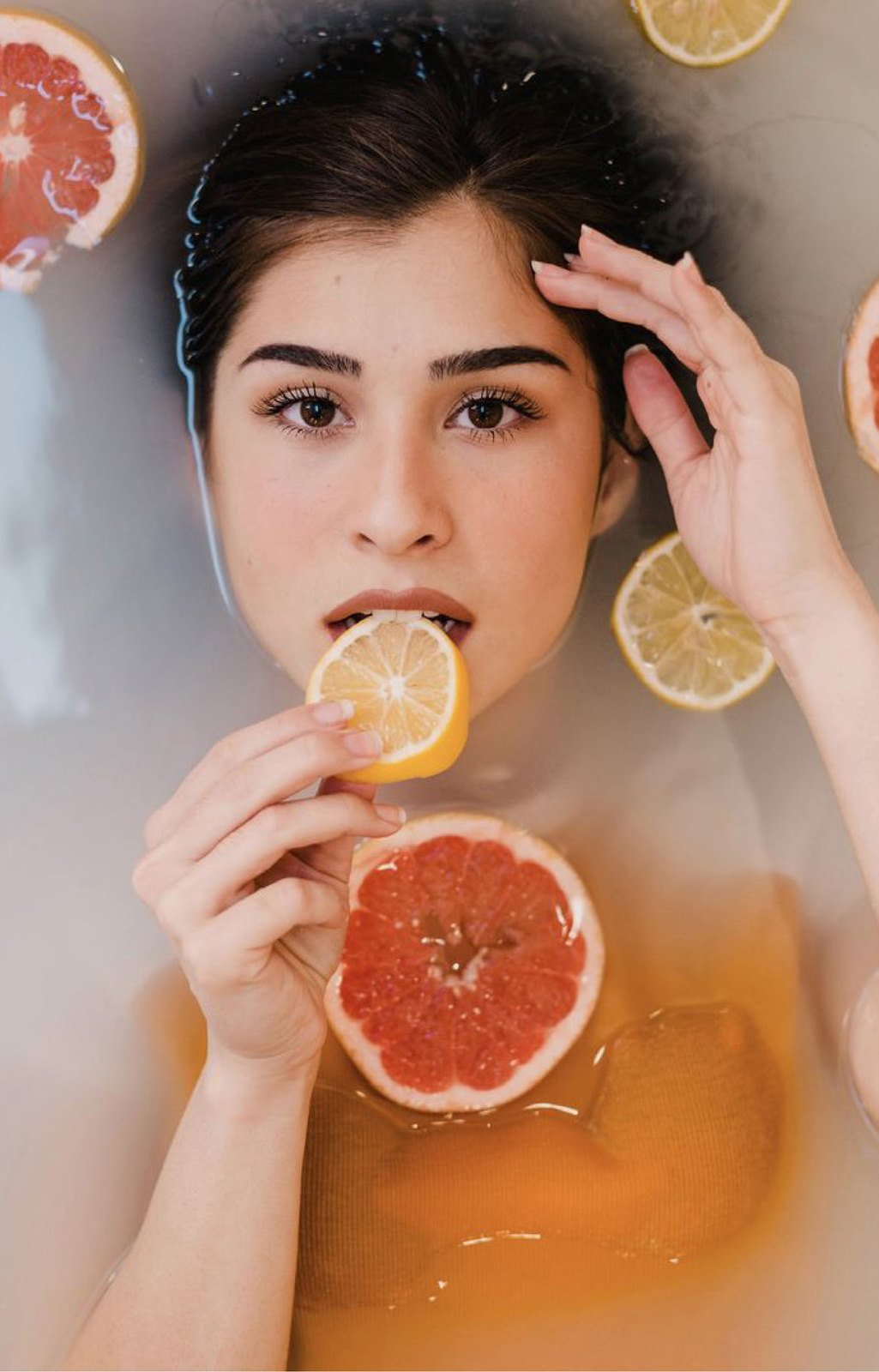 immersed in citrus — reference