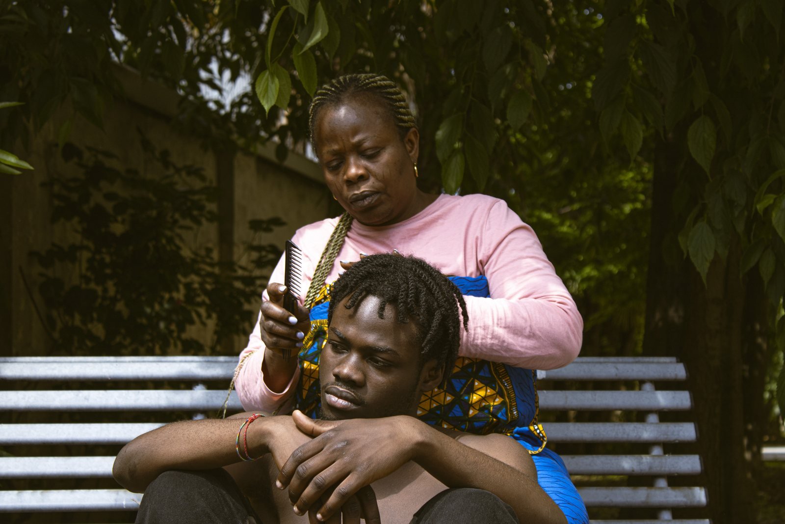 Braiding hair by hand