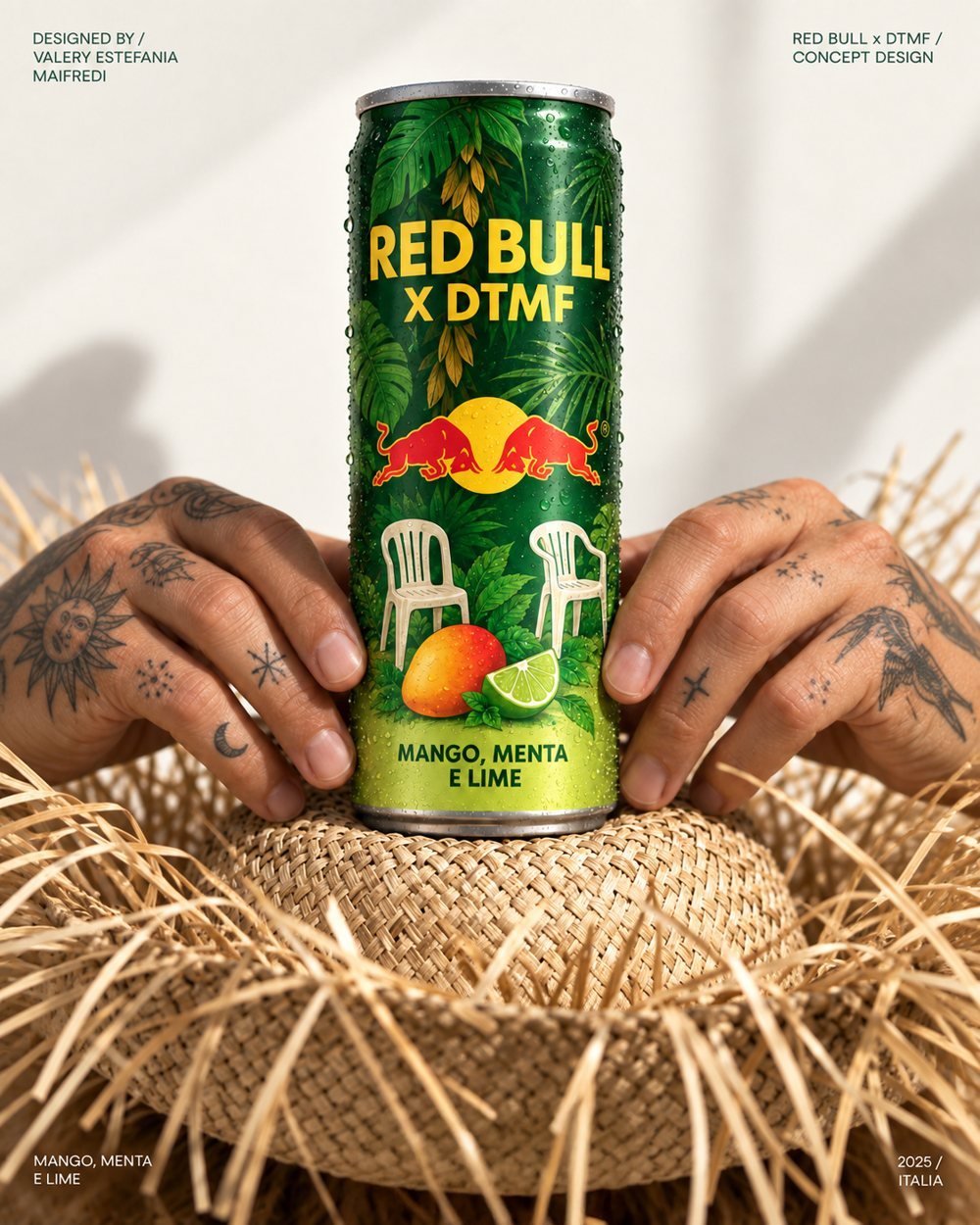 Red Bull x DTMF can