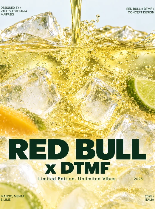 Red Bull x DTMF key visual